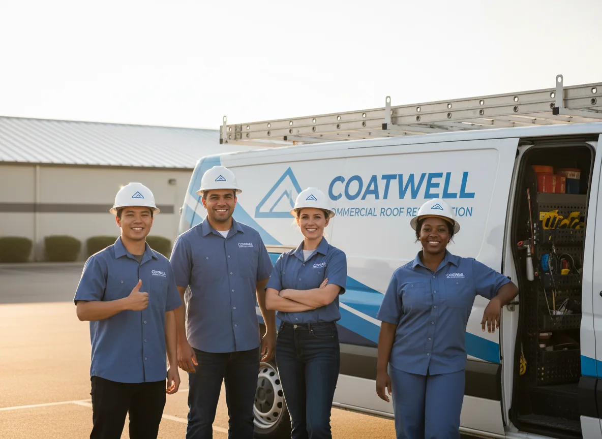 Commercial roof coating company in Lamona, WA